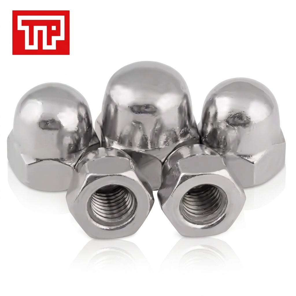 Đai ốc mũ Inox 201
